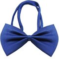 Unconditional Love Plain Blue Bow Tie UN847670